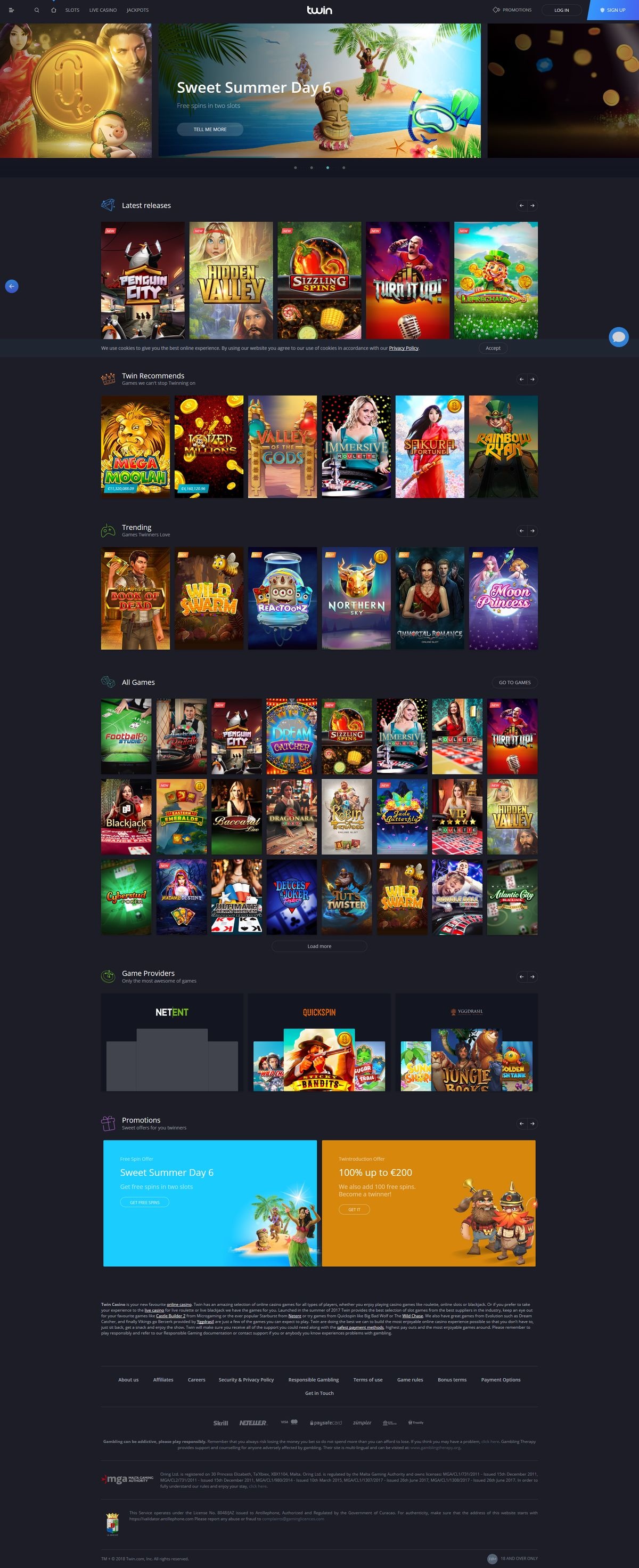 Planet 7 Casino game